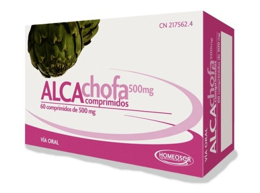 Comprimidos de alcachofa